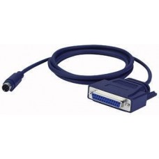 Midi to computer MiniDIN 8 pole to 25 pin sub D...