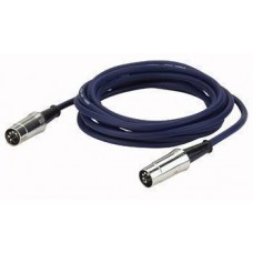 Midi Cable Soldered Connectors 6m (5 wired)