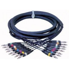Studiosnake  8 Way  Jack Stereo to Jack Stereo 6m