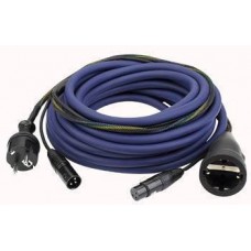 AUDIO Power/Signal Cable Schuko Male to Schuko Fem