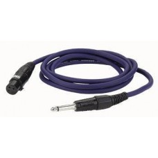 Jack to XLR Female Speakercable 6m