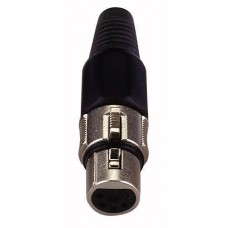 XLR Plug 5 Pole Female