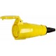 CEE Form 16A 4 Pin 110V Cable Yellow female