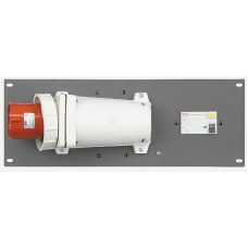PDP-631F 19inch Panel with 1x63A CEE 5 pole + RCB