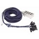 8 Way XLR Stagesnake 10m