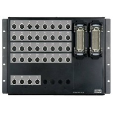 Stagebox assembled, 32in, 4 out Neutrik connectors
