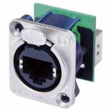 Neutrik Ethercon D-size nickel