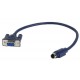 Midi to computer cable 8 pole MiniDIN to....