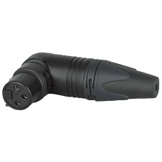 NC3-FRX XLR Plug 3 Pole Female Black
