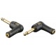2p. Jack M/3p. miniJack F 90° adapter