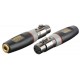 3p. XLR F/ 3p. Jack  F