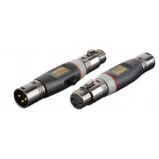 3p. XLR M/ 3p. XLR F phase reverse switch pin 3+2