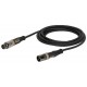 XLR.M/XLR.F 0,75m dia 7mm balanced cable
