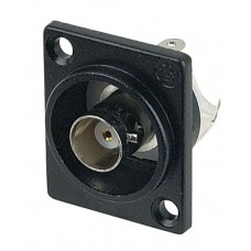 BNC female chassis 75 ohm d-size