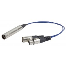 XLR female to XLR male (insulated)