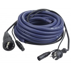 LIGHT Power/Signal Cable Schuko Male to Schuko Fem