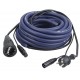 LIGHT Power/Signal Cable Schuko Male to Schuko Fem