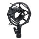 Microphone Holder 44-48mm black anti shock mount