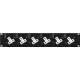 19inch Panel 2HE+ 6 pcs BS-13 connectors