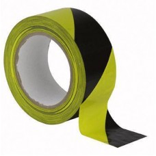 Floortape 50mm 33m Black/Yellow