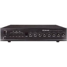 PA240 : 230V, 240W, 4 zones, 3 mic, 1 aux