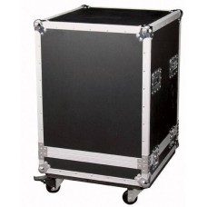 Flightcase for 1x8U or 2x4U rack modules