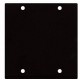 Blank panel, 2 segments