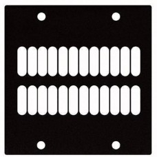 Ventilation panel, 2 segments