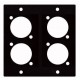 D-SIZE 4 pcs panel, 2 segments