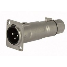 Quick panelmount adaptor XLR chassis mal- XLRfmale