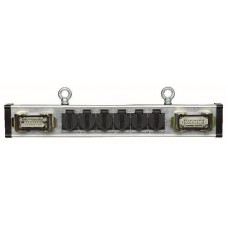 Breakout Bar 2 16P in/out - 6 schuko