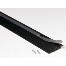 Stairnose for LED flexilight 5x8mm black 1m