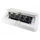 Pop-up Multimedia Panel-2x XLR male, 2x XLR Fem