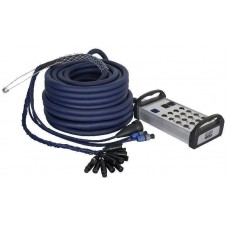 Stagebox for powermixer