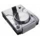 Decksaver, dustcover for cdj400 smoked/transparent