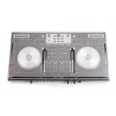 Decksaver, dustcover for Numark NS6 smoked transp.