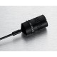 Cardioid microphone, rear cable