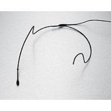 Miniature Microphone, Headband, Black, Right