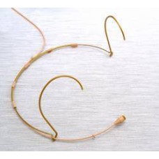 Adjustable Miniature Microphone, Headband Beige