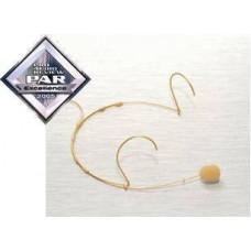 Adj. Cardioid Miniature Mic Headband, Beige, Lemo