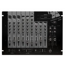 19 inch mixer, 9 ch, 3 mic, 3 ph/cd, 3 tape, usb