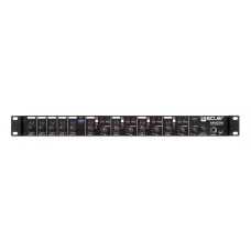 1U 5 stereo in-x4 mono out matrix+EQ and priority