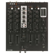 NUO 4, 4-kanaals clubmixer met midi controller