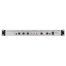 PA Mixer, 3 channels, 6 inputs, 2 out, fire alarm
