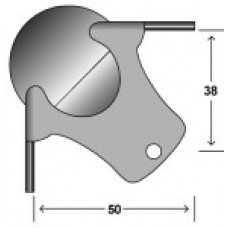 Medium Balhoek voor 67 mm deksel