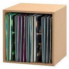 12 Inch Record Box Beige 110