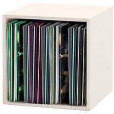 12 Inch Record Box White 110