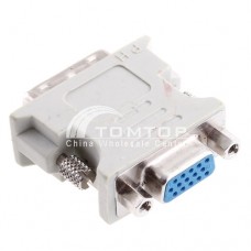 VGA TO DVI 24 PIN CONVERTER FEMALE TO MALE ADAPTER