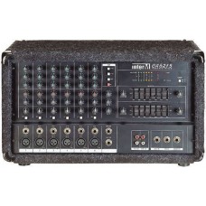 Versterker - mengtafel 6 kanalen  2 X 150 watt