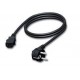 Euro Power female naar Schuko male 0.5mtr